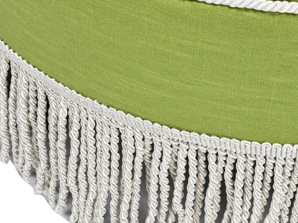 Yolanda - Round Upholstered Accent Ottoman