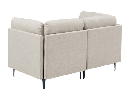 Upholstered Modular Sectional & Tall Legs