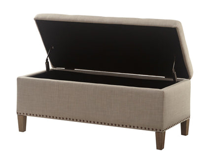 Modern Tufted Top Soft Close Storage Bench