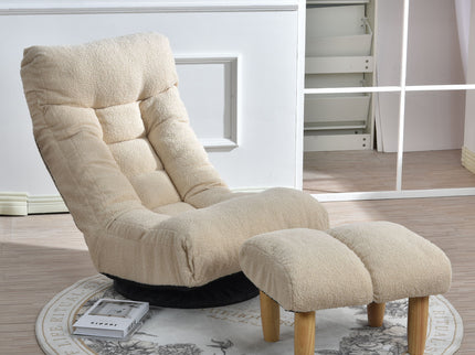 Adjustable Japanese Reclining Floor Chair Sofa With Metal Frame For Living Room