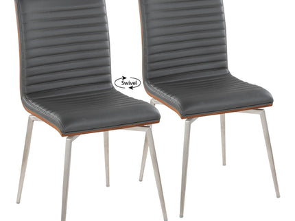 Mason - Contemporary Dining Chair (Set of 2) With Swivel