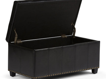 Amelia - Transitional Storage Ottoman Bench