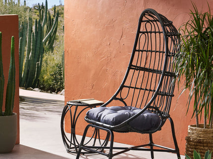 Elon - Cocoon Chair - Gray