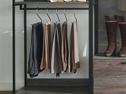 Monica - Walk-In Closet System & Modular Design - Rustic