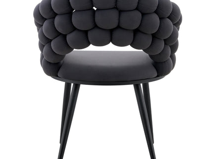 Puffy Bubble, Ball Chain Chairs For Dining Room (Set of 2)