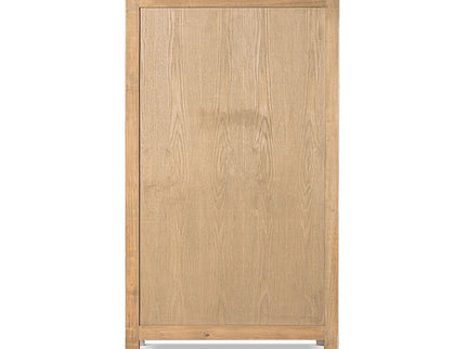 Arden - 2 Door Bookcase Storage Cabinet - Natural