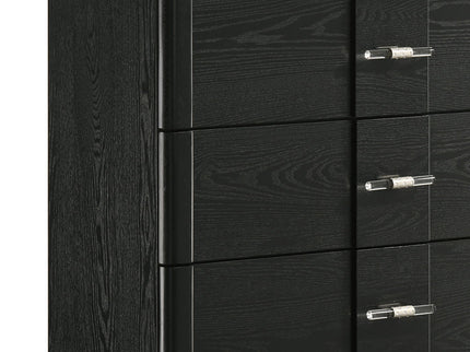 Opel - 5 Drawer Chest - Black