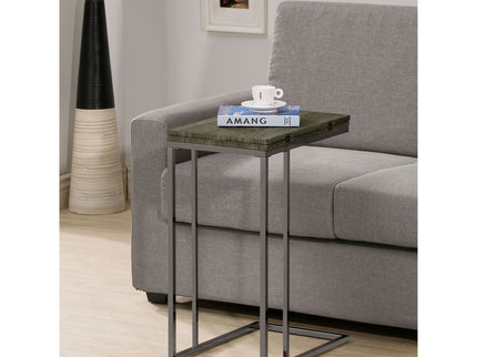 Mortimer - Snack Table With Expandable Top - Gray