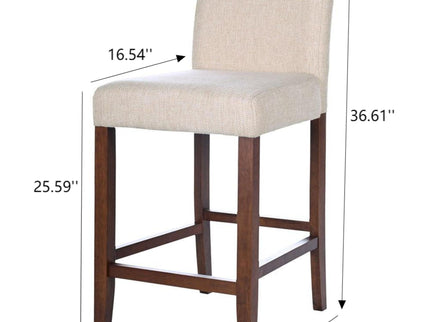 Dorian - Counter Chair (Set of 2) - Beige