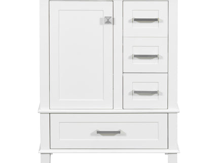 Bathroom Vanity, Modern Bathroom Cabinet With Sink Combo Set, Bathroom Storage Cabinet With A Soft Closing Door And 3 Drawers, Solid Wood Frame
