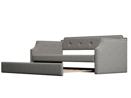 Upholstered Daybed With Trundle