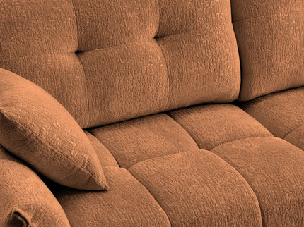 Modern Sofa & Pillows, Textured Cover, High Rebound Cushions