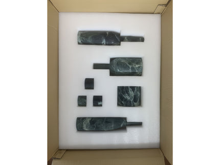 7 Pieces Luxury Natural Marble Living Room Accessories Set