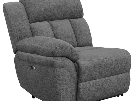 Divine - 5 Piece Power Reclining Home Theater Seating Set With Memory Foam Cushions And Storage Consoles