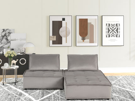 Anna - Stylish Sectional Sofa Ottoman