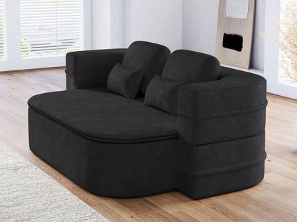 2 In 1 Foldable Sofa Bed With Multi Functional Blanket, Floor Lounge Sofa