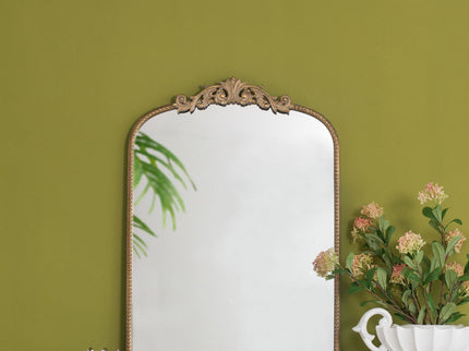 Arch Mirror, Baroque Inspired Wall Decor For Bathroom, Bedroom, Living Room