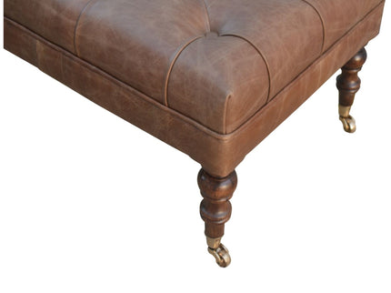 Buffalo - Ottoman With Castor Legs