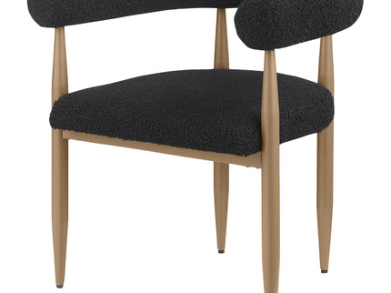 Crofton - Upholstered Dining Arm Chair (Set of 2) - Black
