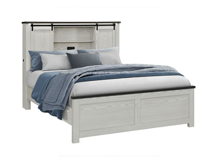 Avery - Bed With Bookcase Headboard