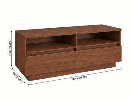 TV Stand For TVs Up To 50" With 2 Drawers