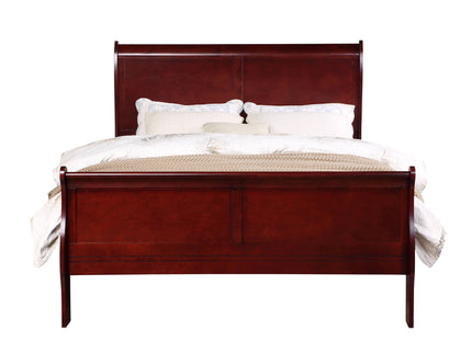 Louis Philippe - Sleigh Style Bed