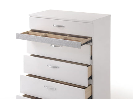 Naima II - High Gloss Chest - White