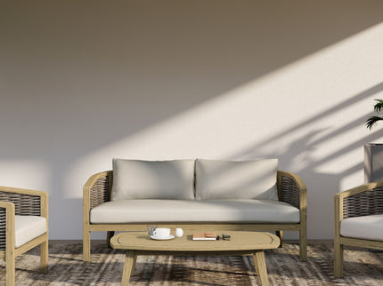 Parkside - Outdoor Coffee Table - Light Teak