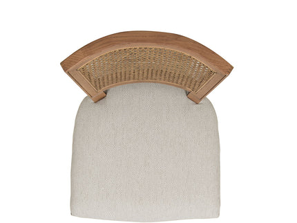 Triomphe - Rattan Wicker High Back Armless Counter Bar Stool