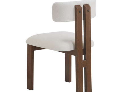 Modern Upholstered Armless Dining Chairs With Metal Legs