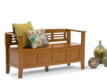 Adams - Entryway Storage Bench Handcrafted