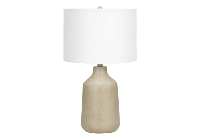 Lighting, Table Lamp, Concrete, Contemporary
