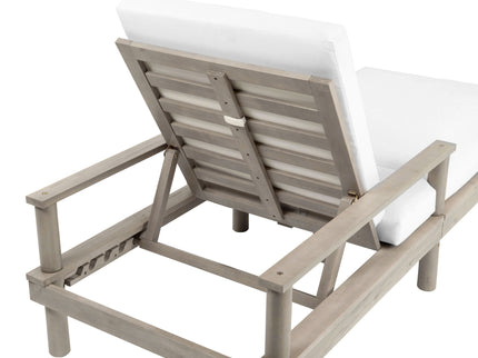 5 Position Adjustable Outdoor Chaise Lounge