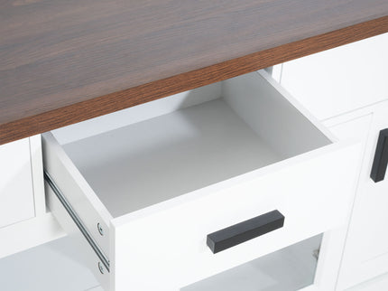 Modern TV Console & Adjustable Shelves