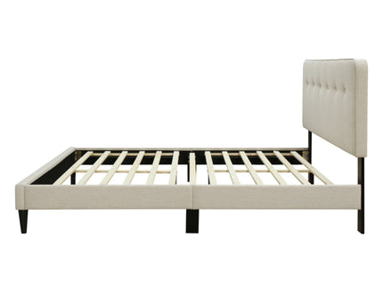 Upholstered Bed Compact With USB