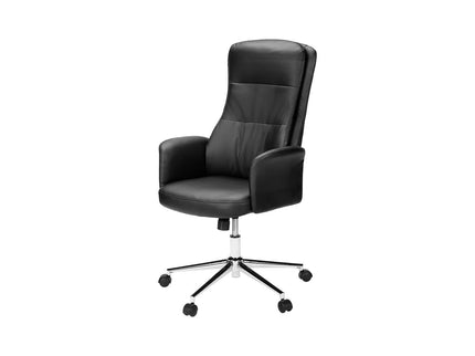 Office Chair With Adjustable Height, Ergonomic Design - Black