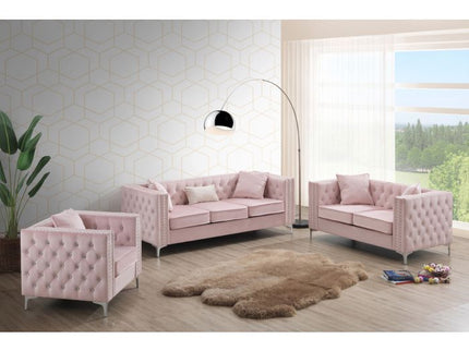 Elegant Track Arm Loveseat