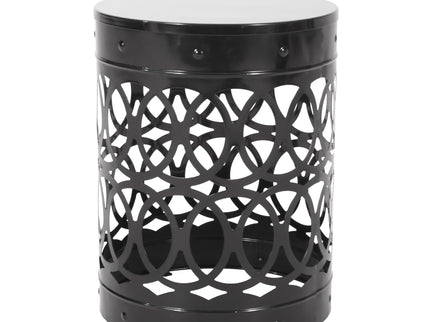 Delight - Powder Coated Iron End Table (Set of 2)