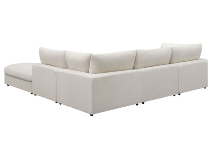 Dulcy - 5 Piece Modular Sectional Sofa - Beige