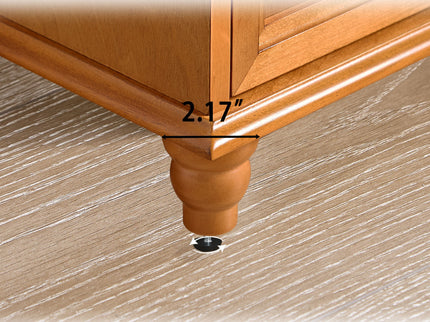 Floor Cabinet With Adjustable Shelf, Storage For Entryway