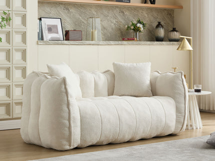 Cozy Beanbag Chair With High Resilience Foam Core For 2