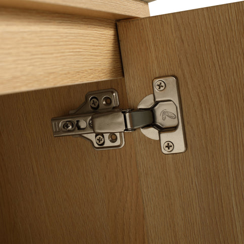 Modern Freestanding Bathroom Vanity With 2 Doors