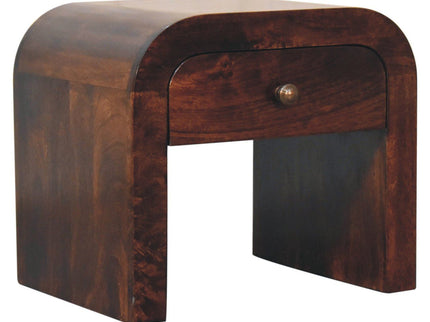 Disc Nightstand - Walnut