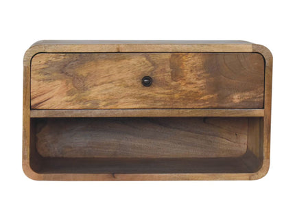 Curve Upper Slot Floating Nightstand