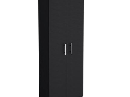 Clinton - Pantry Cabinet Kitchen Storage - Black