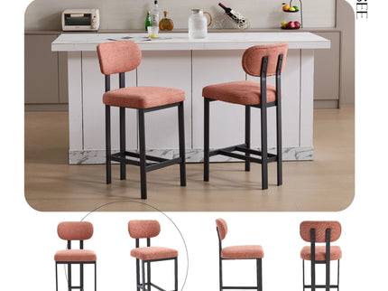 Modern Counter Height Stools (Set of 2)