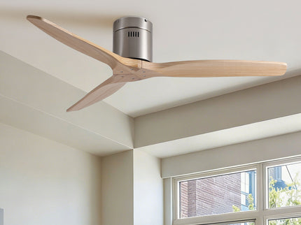 Low Profile Flush Mount Ceiling Fan Without Light
