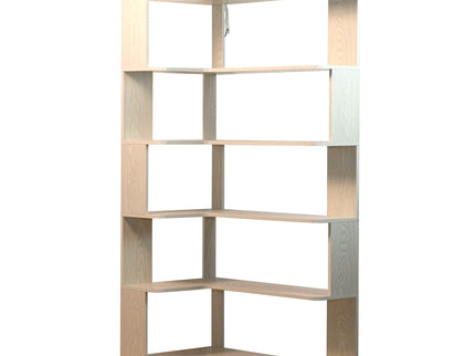 L-Shaped Design Corner Bookshelf