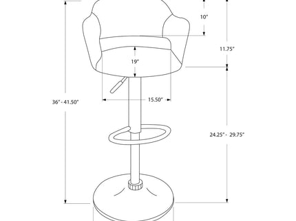 Swivel Stool Bar Height, Adjustable Versatile Seating, Contemporary & Modern