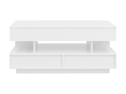 Multi Functional Lift Top Coffee Table With 2 Drawers
